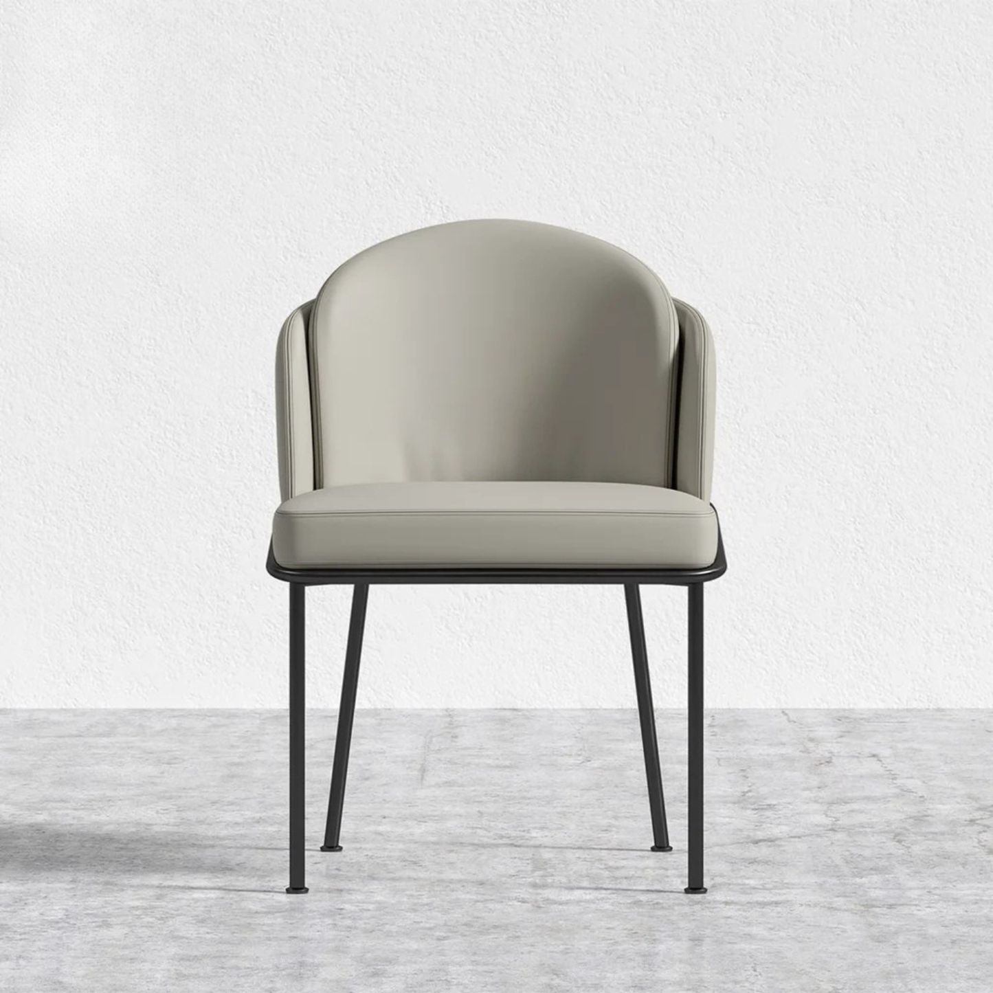 ROVE CONCEPTS - Ensemble de 2 Chaises de Salle à Manger Angelo-dining-chair-pack-set-costco-1987189-taupe-noir-black
