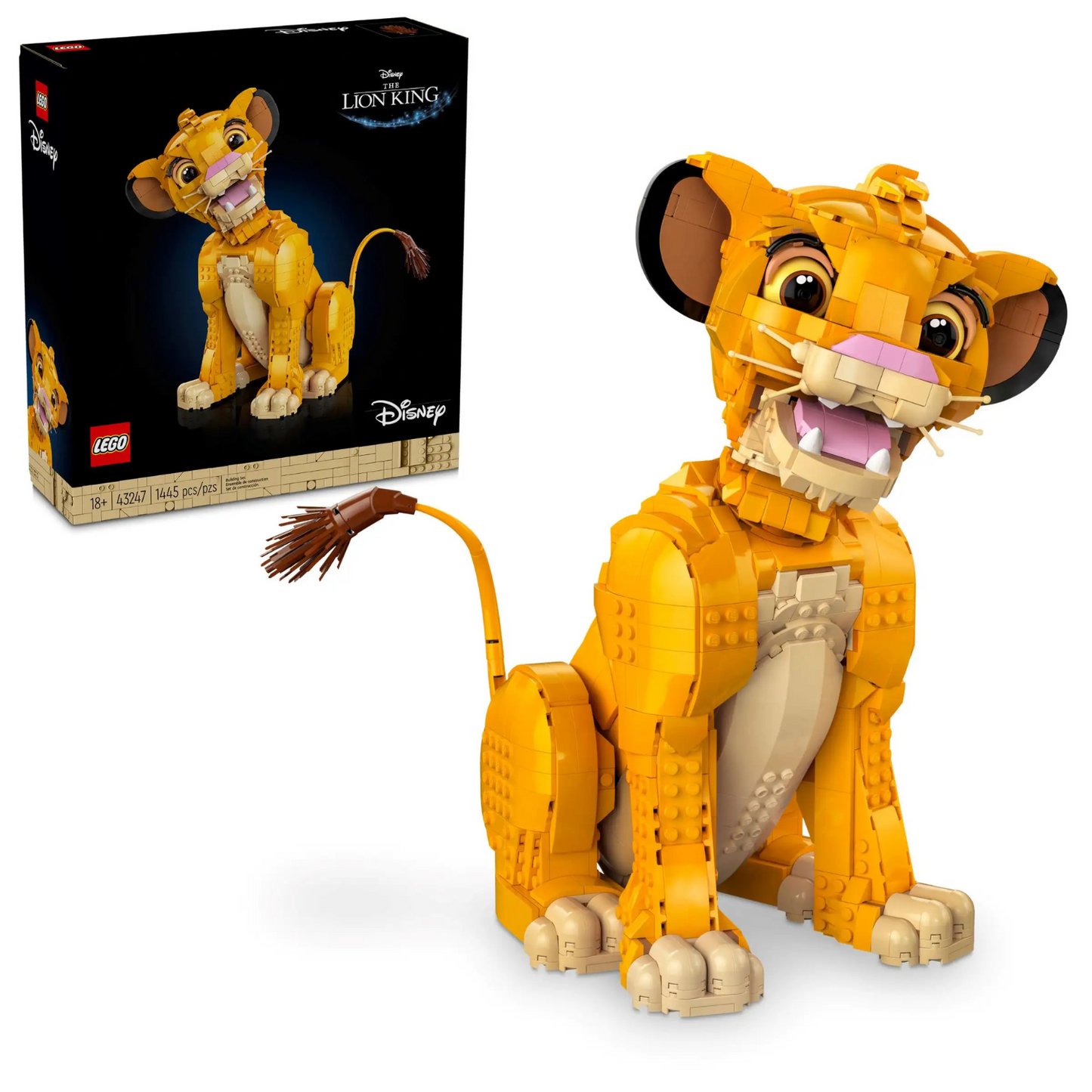 LEGO - Jeune Simba le Roi Lion Disney 43247-young-lion-king-the-costco-2543247