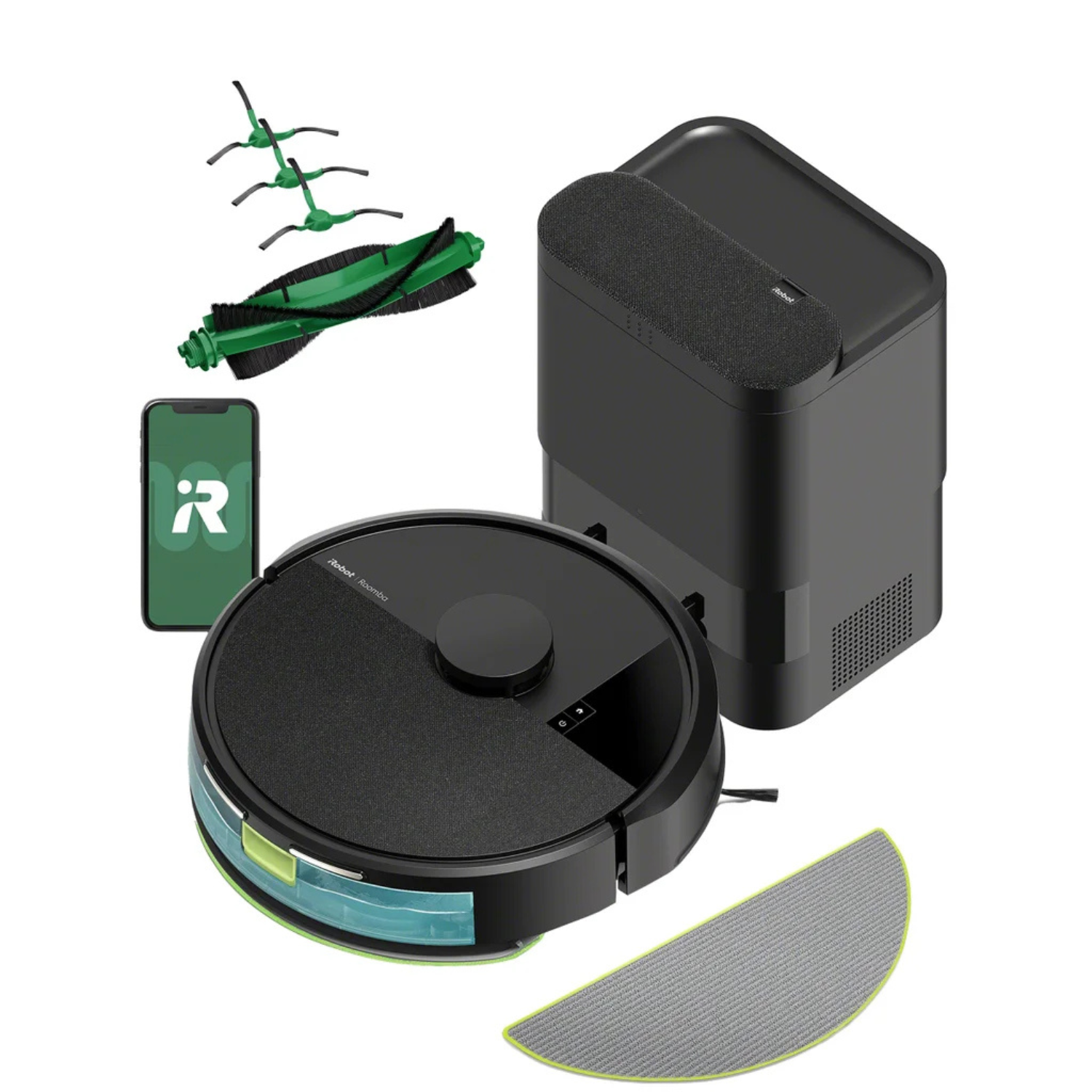 IROBOT - Robot Aspirateur et Vadrouille Combiné Roomba 1050-vacuum-and-mop-combo-autoempty-dock-station-costco-1953272-Y354020