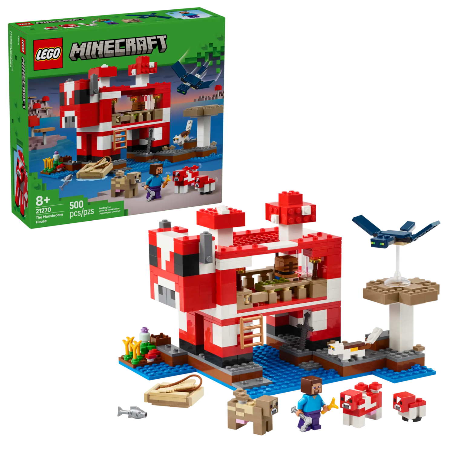 LEGO - La Maison Mooshroom Minecraft 21270-the-house-costco-2521270