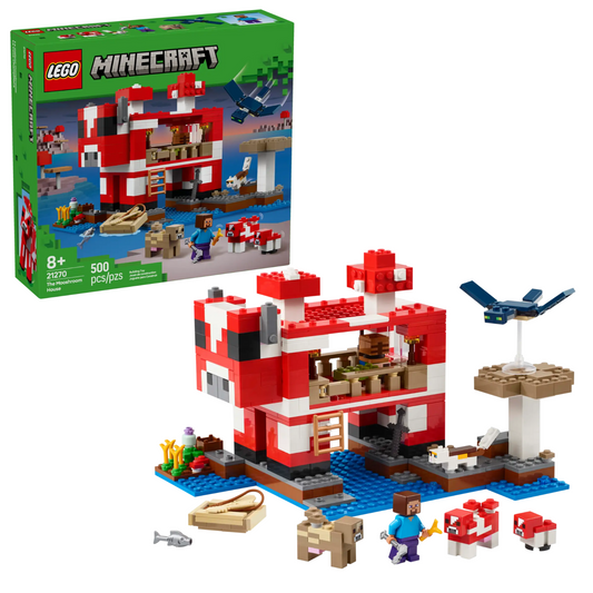 LEGO - La Maison Mooshroom Minecraft 21270-the-house-costco-2521270