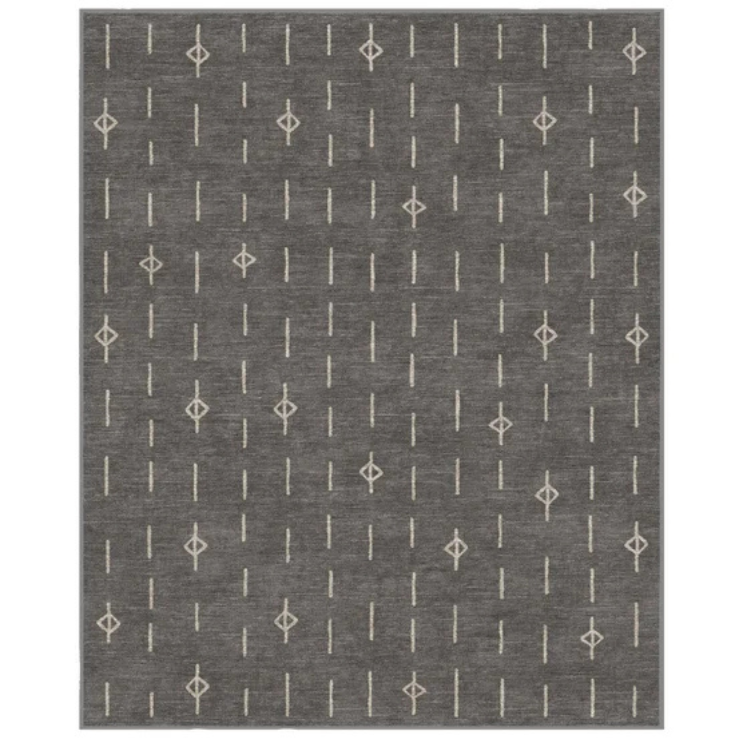 RUGGABLE - Tapis Lavable de 8 x 10 pi *Boite Ouverte*-washable-rug-costco-1837275-alina-gris-grey-1858702-5