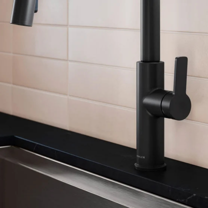 KOHLER - Robinet de Cuisine Rétractable Rodean-pull-down-kitchen-faucet-costco-mat-black-matte-noir-costco-1806389-2