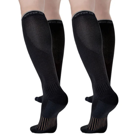 COPPER FIT - 2 Paires de Chaussettes de Compression Unisexe-compression-socks-pack-costco-unisex-1480440-2