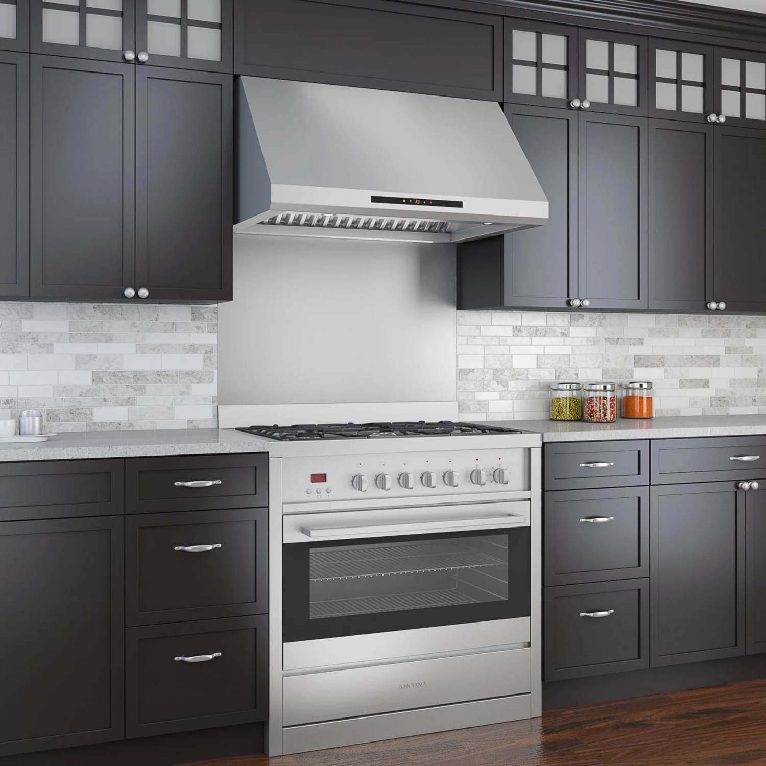 ANCONA - Dosseret en Acier Inoxydable de 34 po *Boite Ouverte*-STAINLESS-STELL-BACKSPLASH-COSTCO-PA0110-3001-IN-2