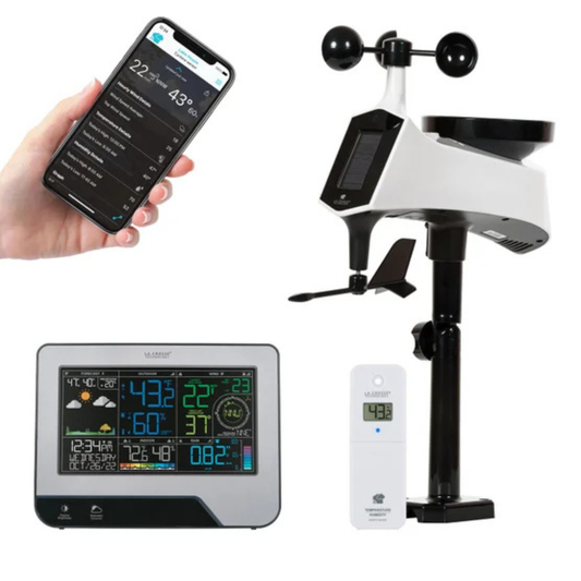 LA CROSSE TECHNOLOGY - Station Météo Professionnelle Sans Fil Wi-Fi *Boite Ouverte*-wireless-professional-weather-costco-2008165-2