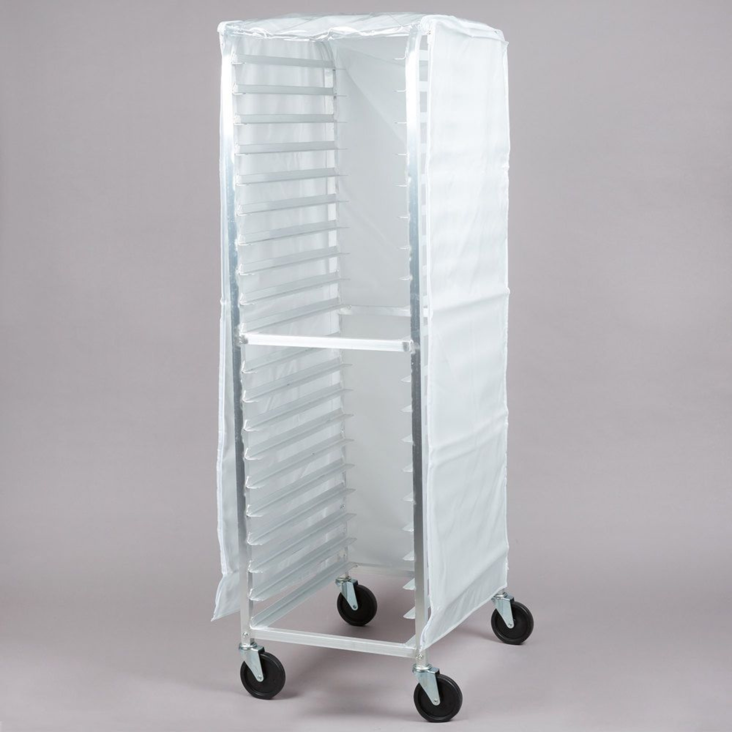 SAGETRA - Housse de Protection en Vinyle pour Chariot avec 4 Fermetures-Protective Vinyl Cover For Pan Rack With 4 Zippers-costco-2