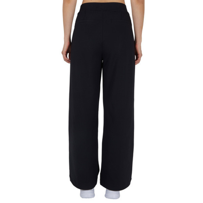 REFLEX - Pantalon Plissé en Tricot pour Femme-KNIT-PLEADED-TROUSER-PANT-COSTCO-1908930-NOIR-BLACK-2