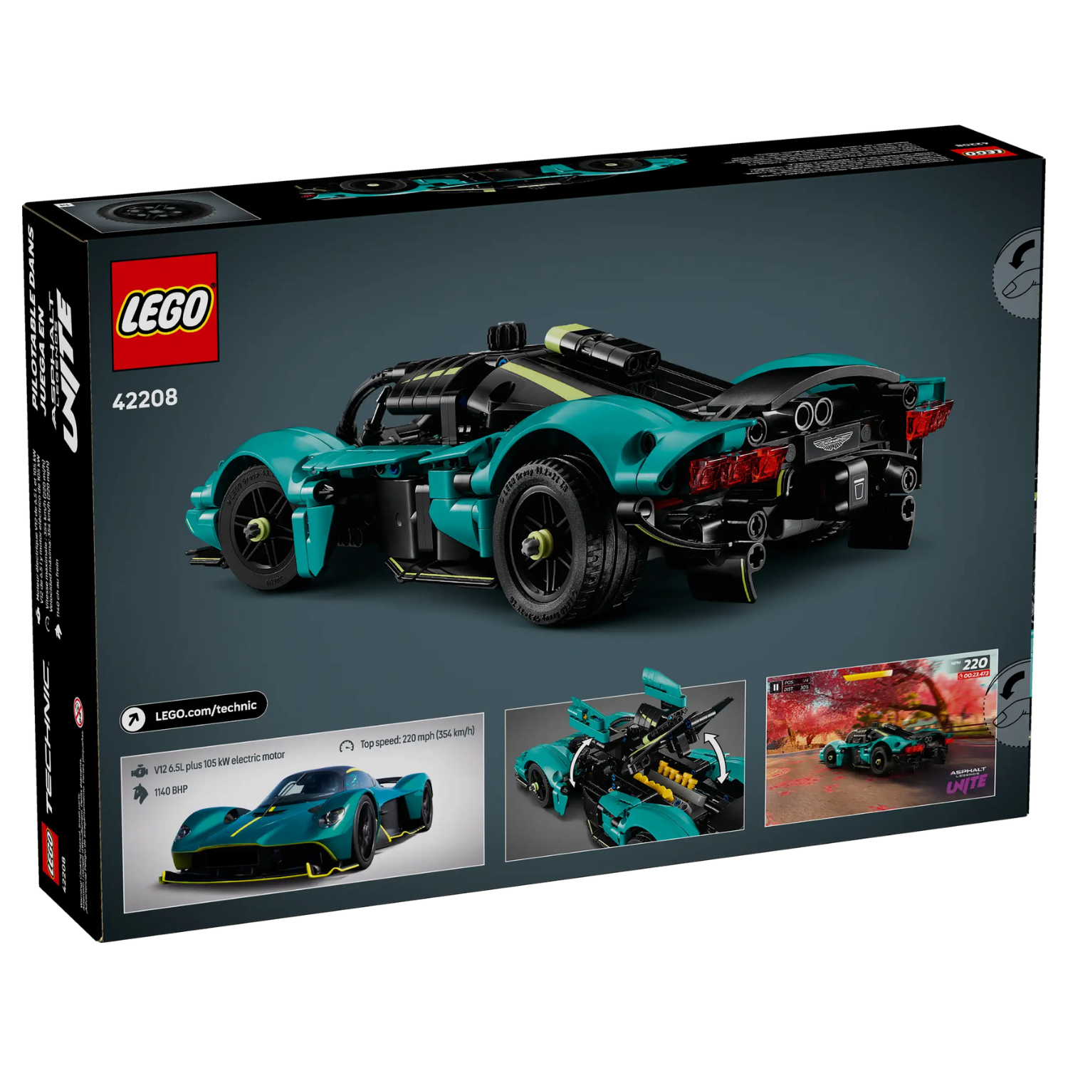 LEGO - Aston Martin Valkyrie Technic 42208 *Boite Endommagée*-costco-2