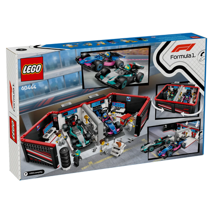 LEGO - Le Garage de F1 et les Voitures Mercedes-AMG et Alpine City 60444-&-costco-2560444-2