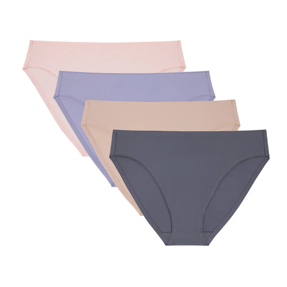 HALSTON - Paquet de 4 Culottes Bikini d'Apparence Lisse-SMOOTHWEAR-BIKINI-PACK-COSTCO-2872013-COLORÉ-COLORS-MULTICOLORE-MULTICOLOR-2