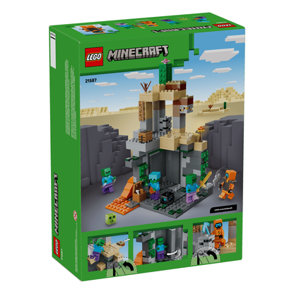 LEGO - Le Donjon aux Zombies Minecraft 21587 *Boite Endommagée*-zombie-dungeon-costco-2