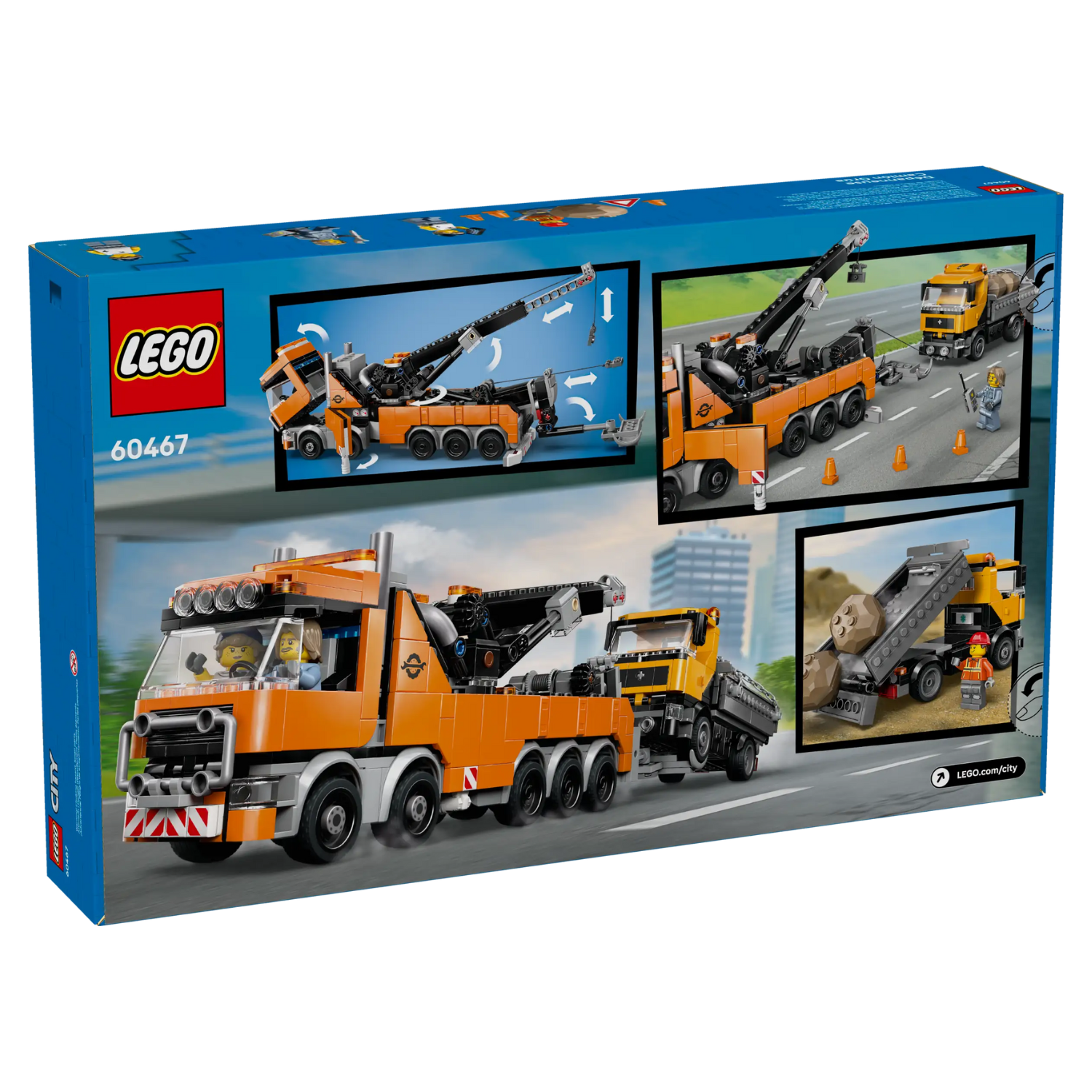 LEGO - La Dépanneuse Robuste avec Grue City 60467-tow-truck-heavy-duty-recovery-with-crane-costco-2