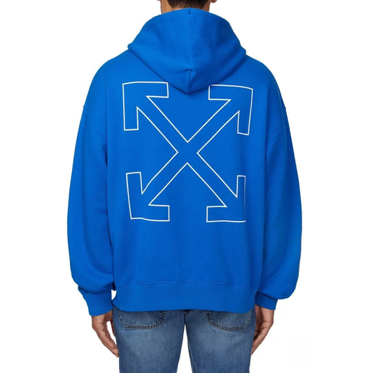 OFF-WHITE - Chandail à Capuche pour Homme-Mens-Hoodie-bleu-blue-1993544-2