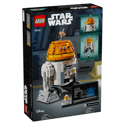 LEGO - Le Droïde Astromécano Chopper (C1-10P) Star Wars 75416 *Boite Endommagée*