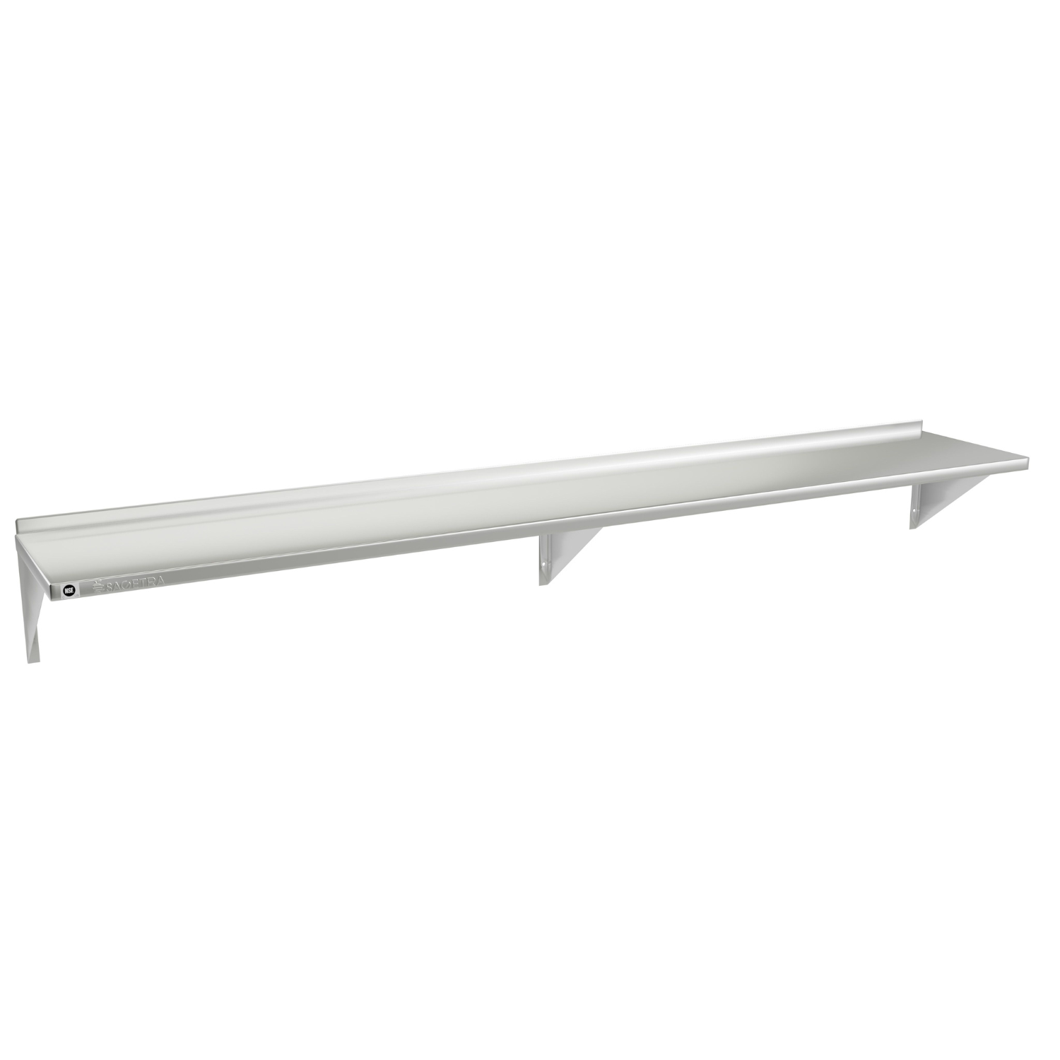 SAGETRA - Étagère Murale en Acier Inoxydable-WALL-SHELF-STAINLESS-STEEL-COSTCO-SAWS1272-2
