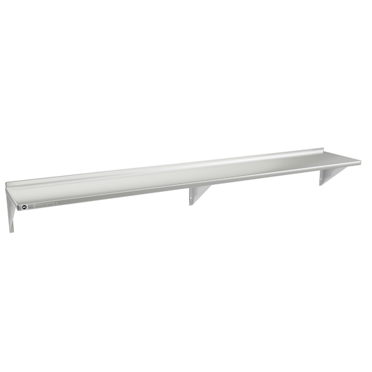 SAGETRA - Étagère Murale en Acier Inoxydable-WALL-SHELF-STAINLESS-STEEL-COSTCO-SAWS1272-2