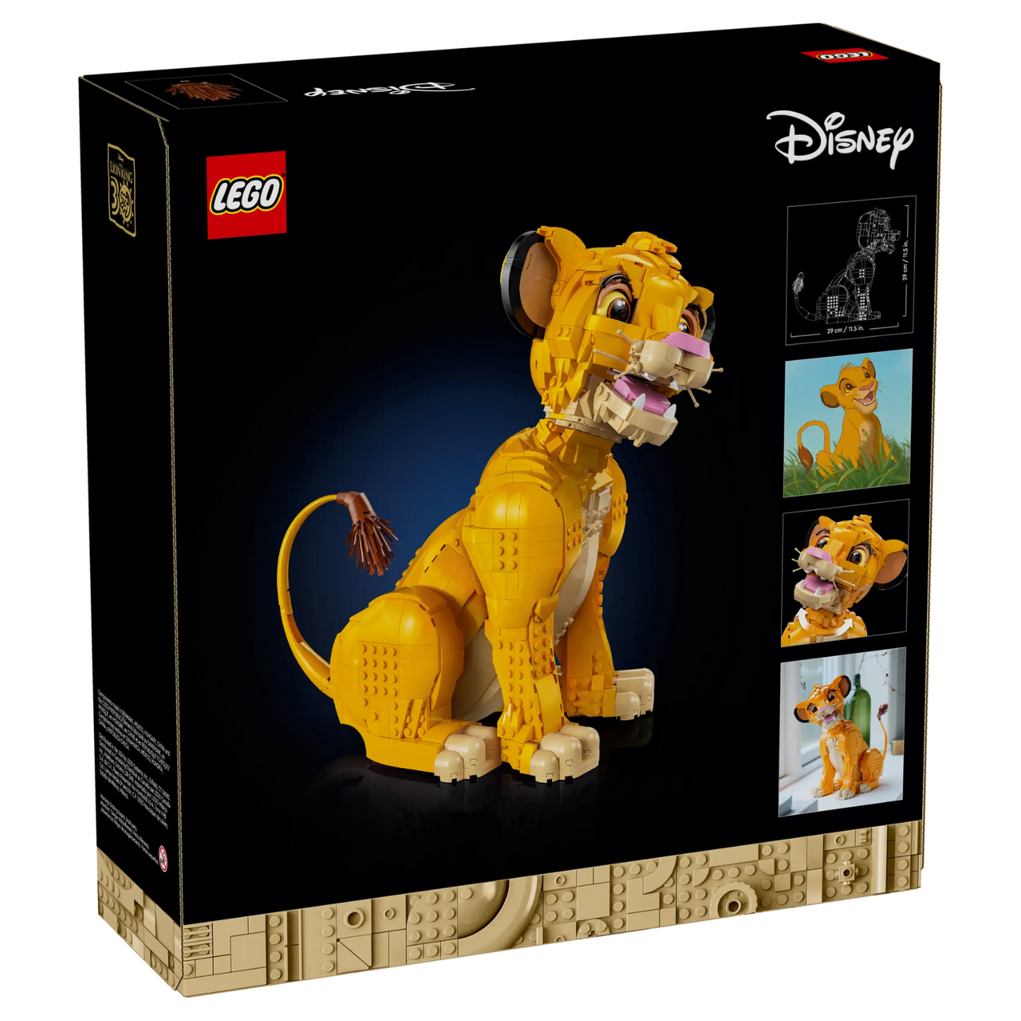 LEGO - Jeune Simba le Roi Lion Disney 43247-young-lion-king-the-costco-2543247-2