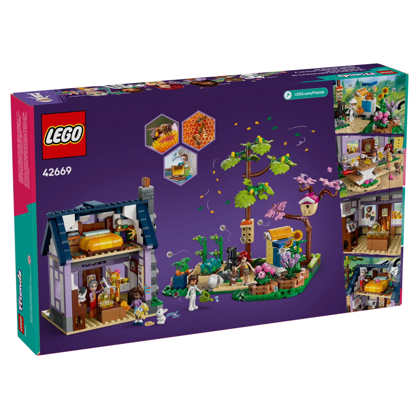 LEGO - La Maison des Apiculteurs et le Jardin Fleuri Friends 42669-beekeepers'house-and-flower-garden-costco-2