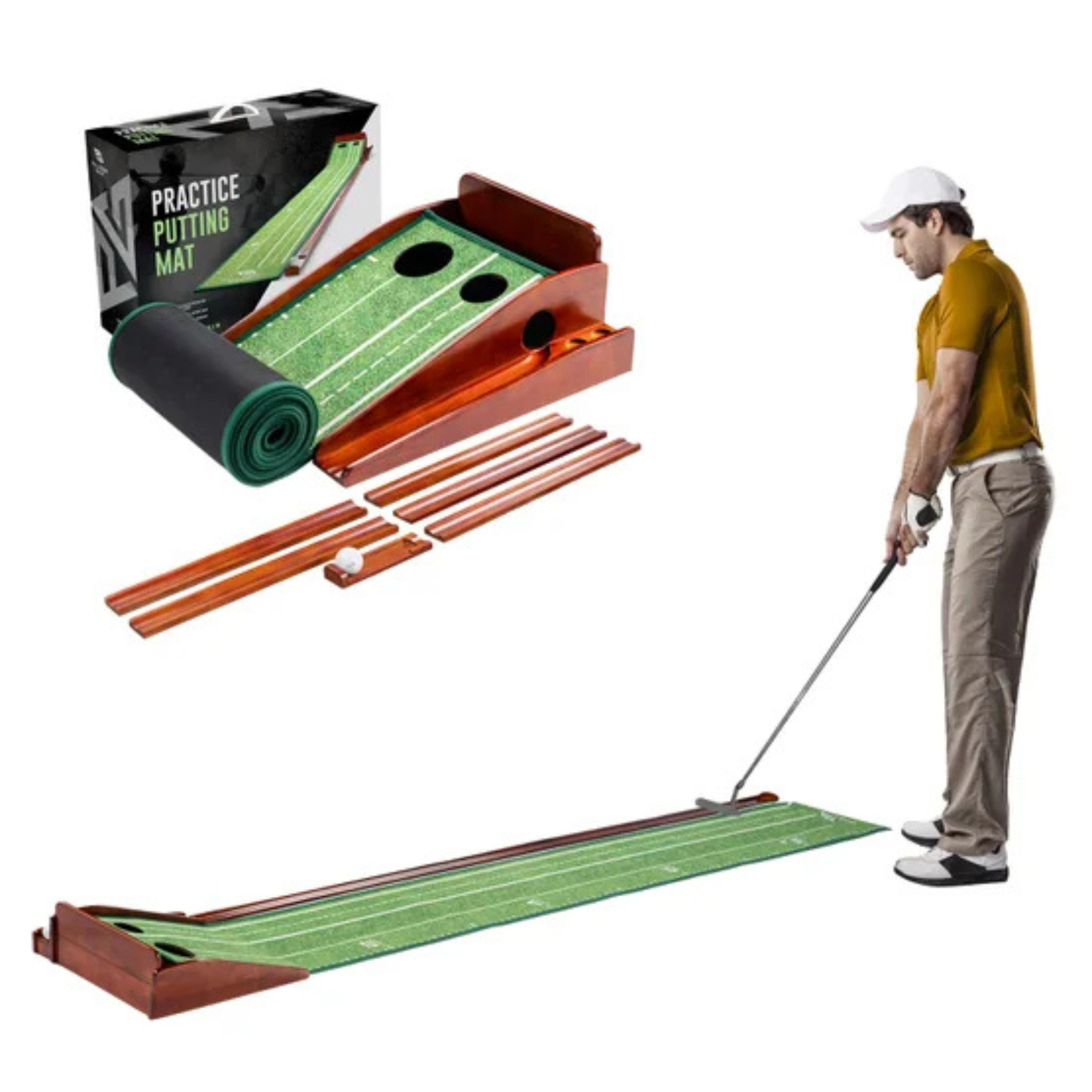 PALLADIUM GOLF - Tapis de Putting d'Entrainement-practice-putting-mat-costco-1852130-2