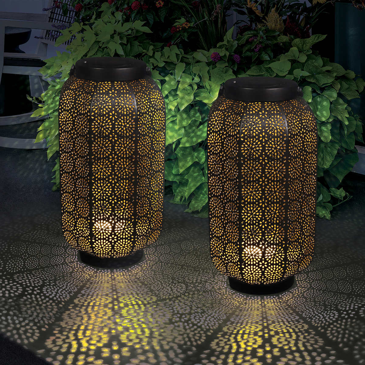 exhart-paquet-2-lanternes-solaires-décoratives-solar-accent-lanterns-pack-3