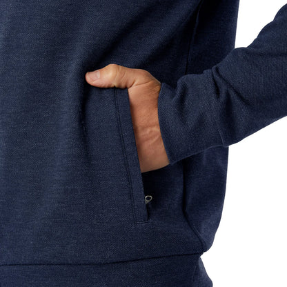 32 DEGREES - Veste à Capuchon à Fermeture à Glissière Pour Homme-Mens-Full-Zip-Hoodie-bleu-blue-1987356- 1929555