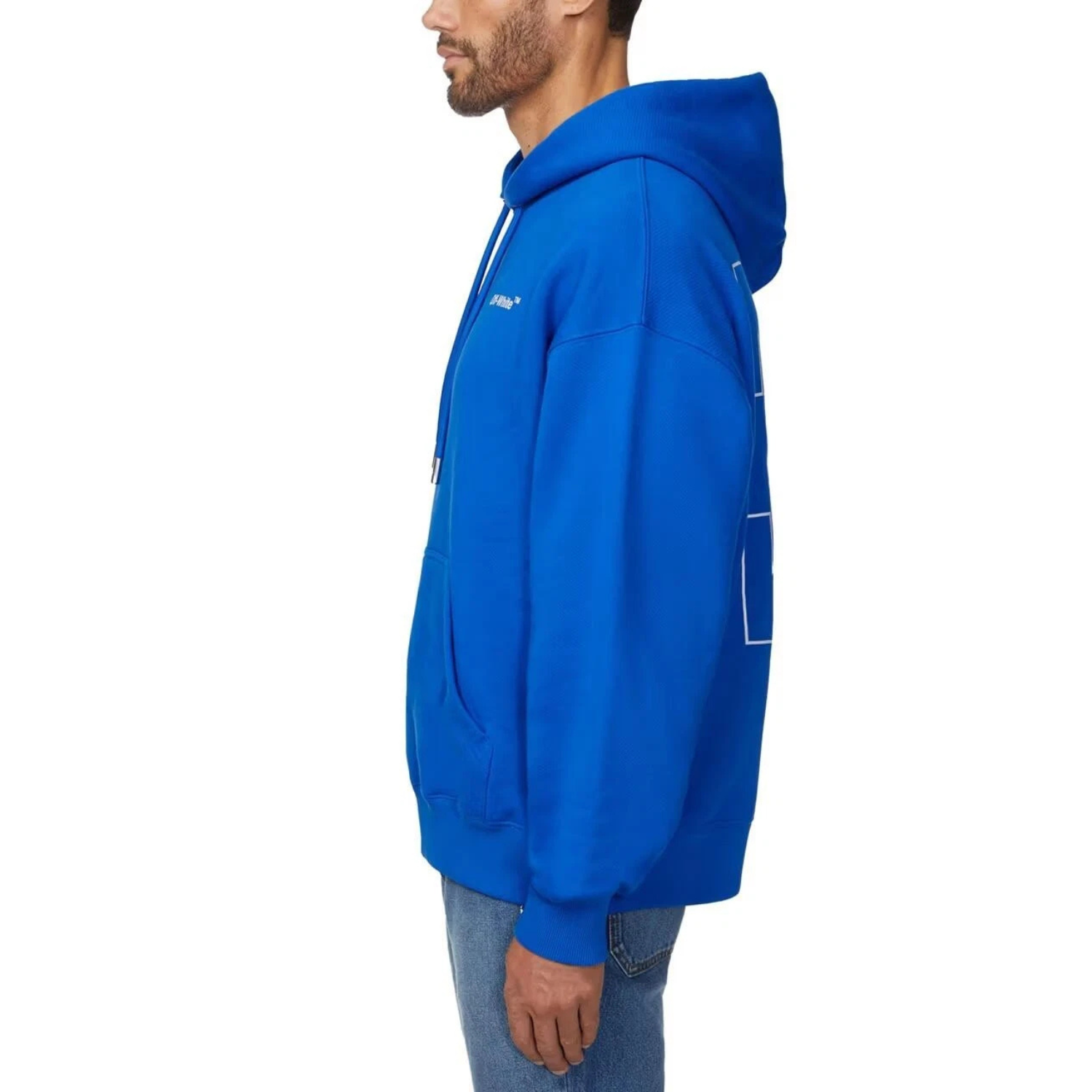 OFF-WHITE - Chandail à Capuche pour Homme-Mens-Hoodie-bleu-blue-1993544-3