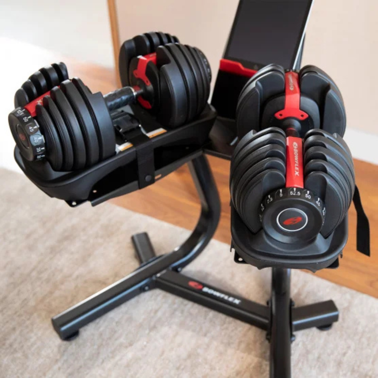 BOWFLEX - Ensemble d'Haltères Réglables avec Support SelectTech 552 *Tel Quel*-dumbells-adjustable-set-costco-1412331-6