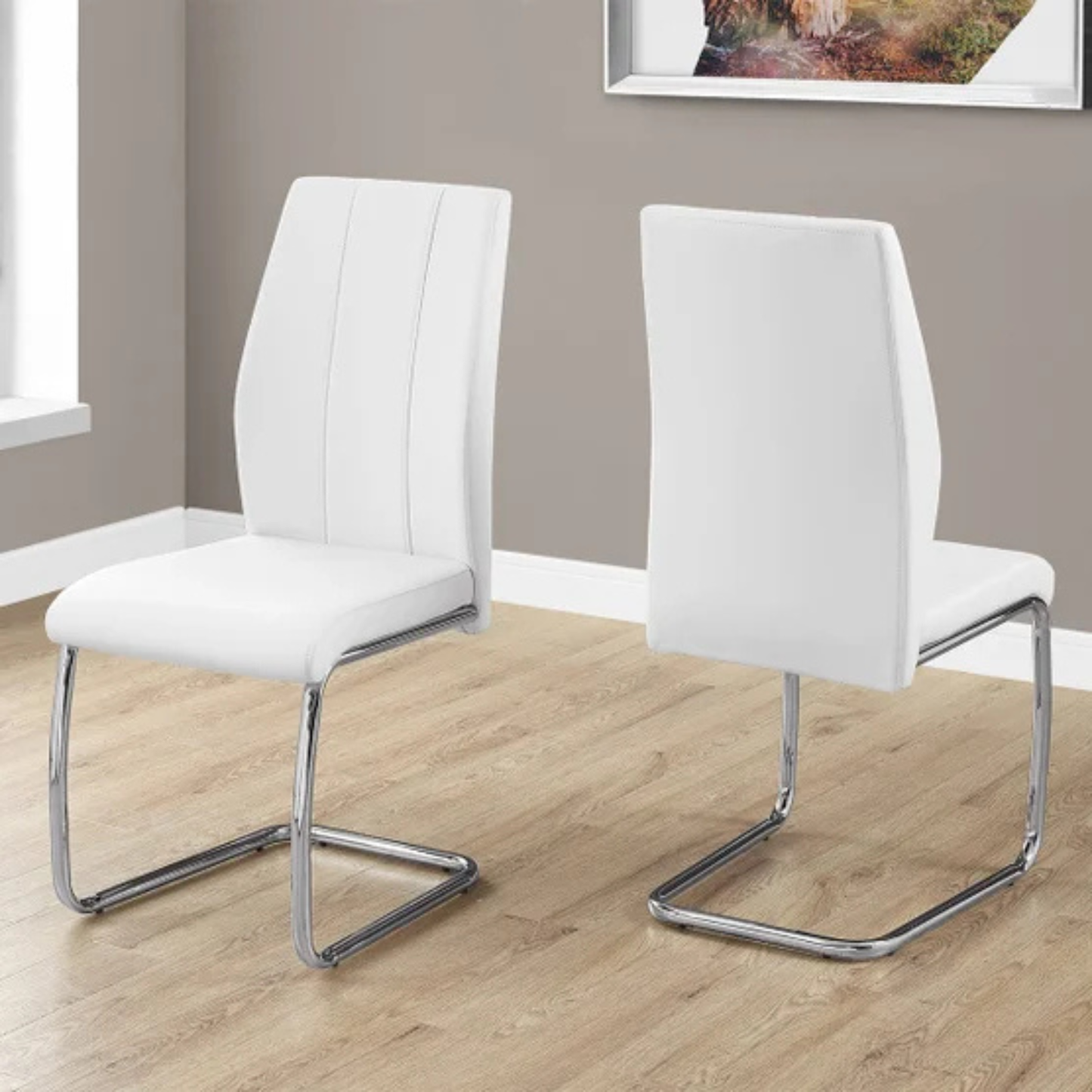 MONARCH SPECIALTIES INC. - Ensemble de 2 Chaises de Salle à Manger *Tel Quel*-pack-dining-chairs-costco-1493953-white-blanc-3