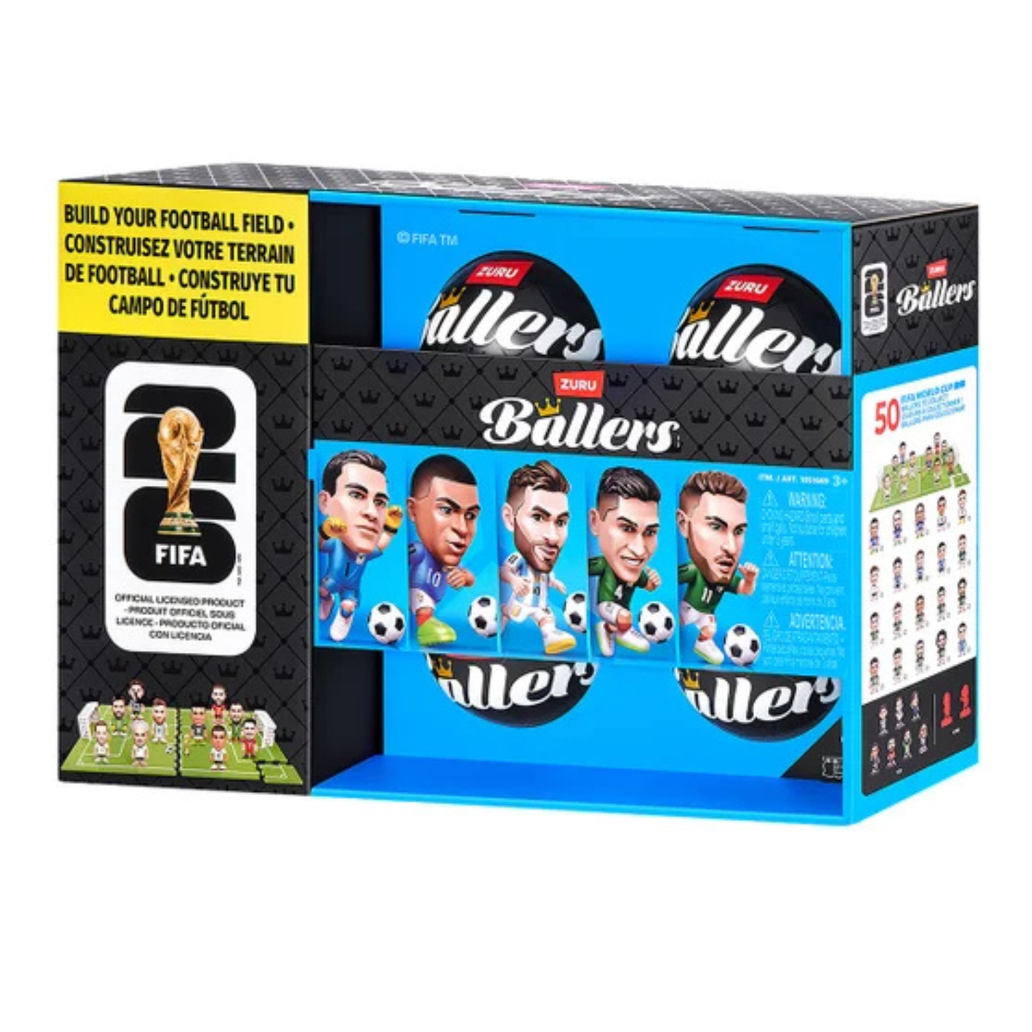 ZURU - Paquet de 4 Balles Surprises Joueurs FIFA Série 1-pack-balls-players-costco-serie-1851669-3