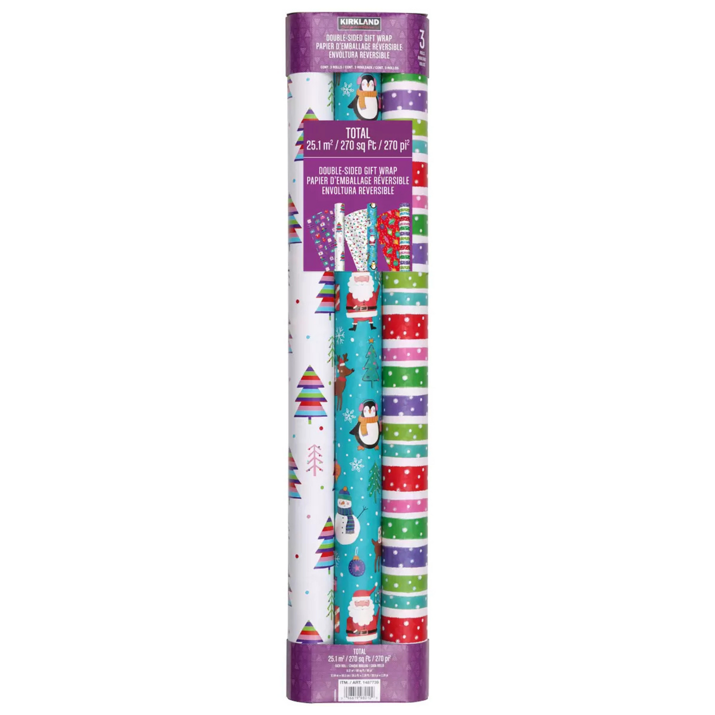 kirkland-signature-ensemble-3-rouleaux-papier-emballage-réversible-double-sided-gift-wrap-set-pack-14