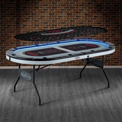 BARRINGTON - Table de Poker à 10 Joueurs avec Éclairage DEL *Boite Ouverte*-players-led-lights-costco-1872179-PK100Y25019-4