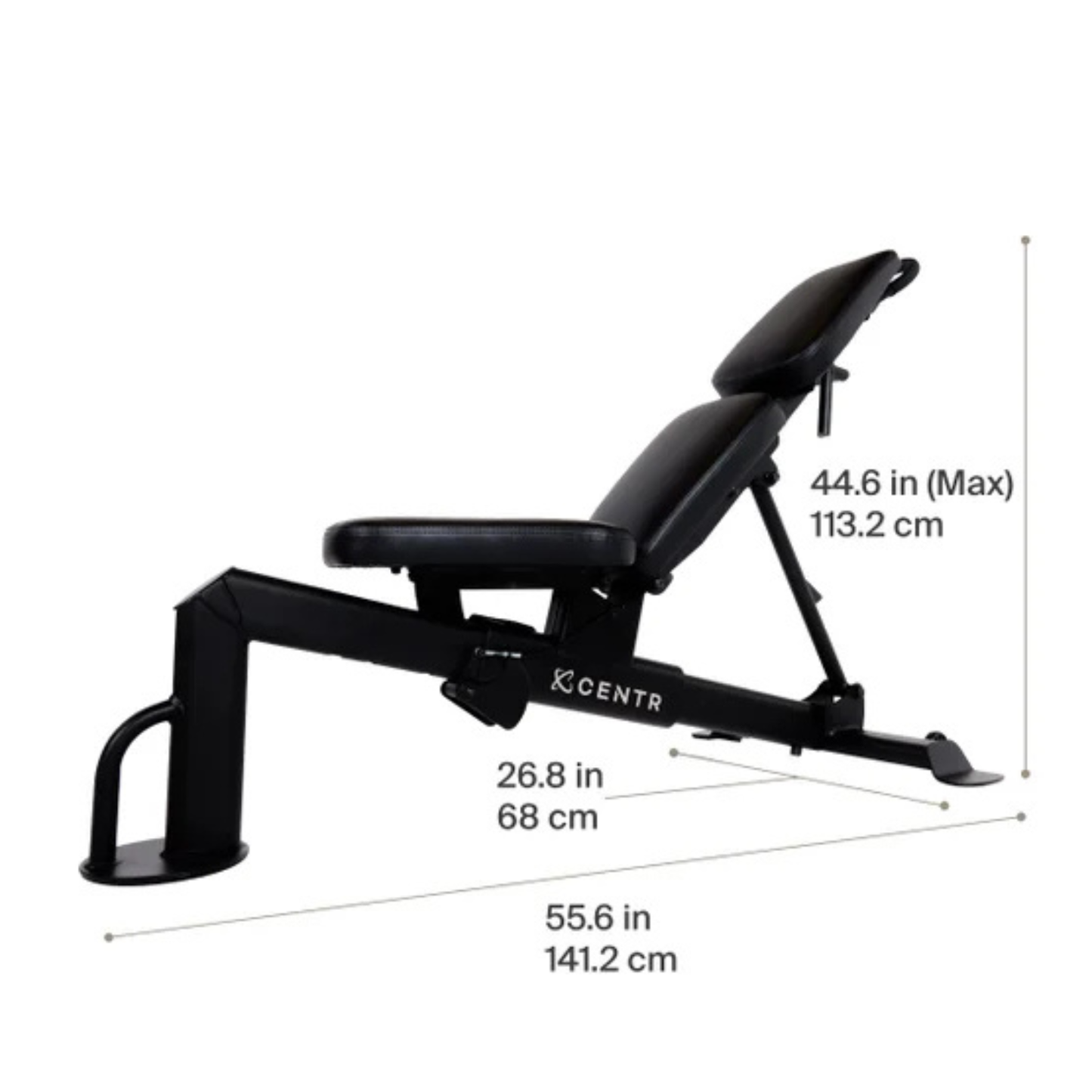 CENTR - Banc de Musculation Multiréglage, Inclinable et Déclinable *Boite Ouverte*-Multi-adjustable0flat-incline-decline-workout-bench-costco-1654533-3