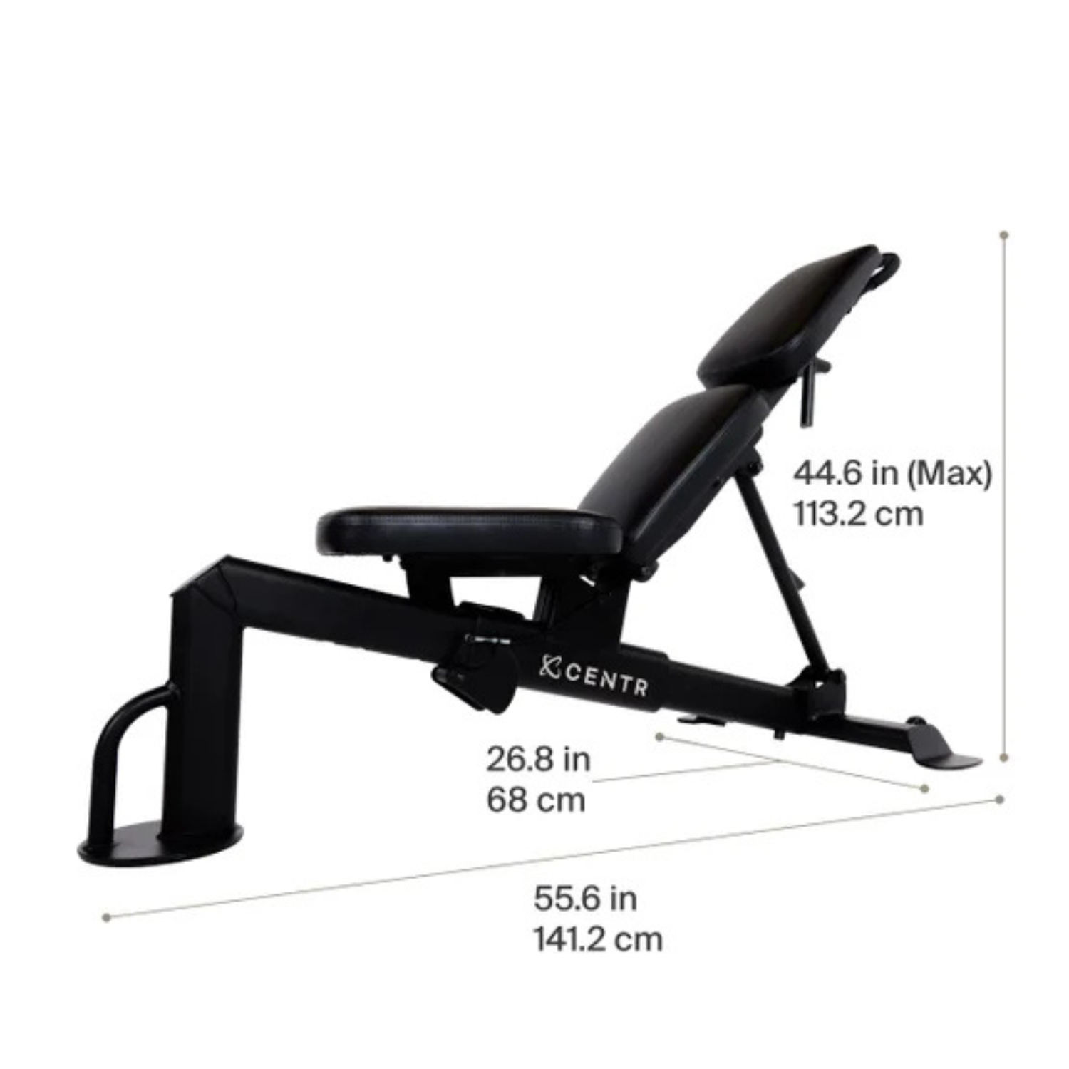 CENTR - Banc de Musculation Multiréglage, Inclinable et Déclinable *Boite Ouverte*-Multi-adjustable0flat-incline-decline-workout-bench-costco-1654533-3