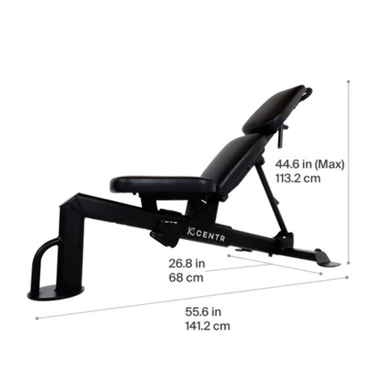 CENTR - Banc de Musculation Multiréglage, Inclinable et Déclinable *Boite Ouverte*-Multi-adjustable0flat-incline-decline-workout-bench-costco-1654533-3