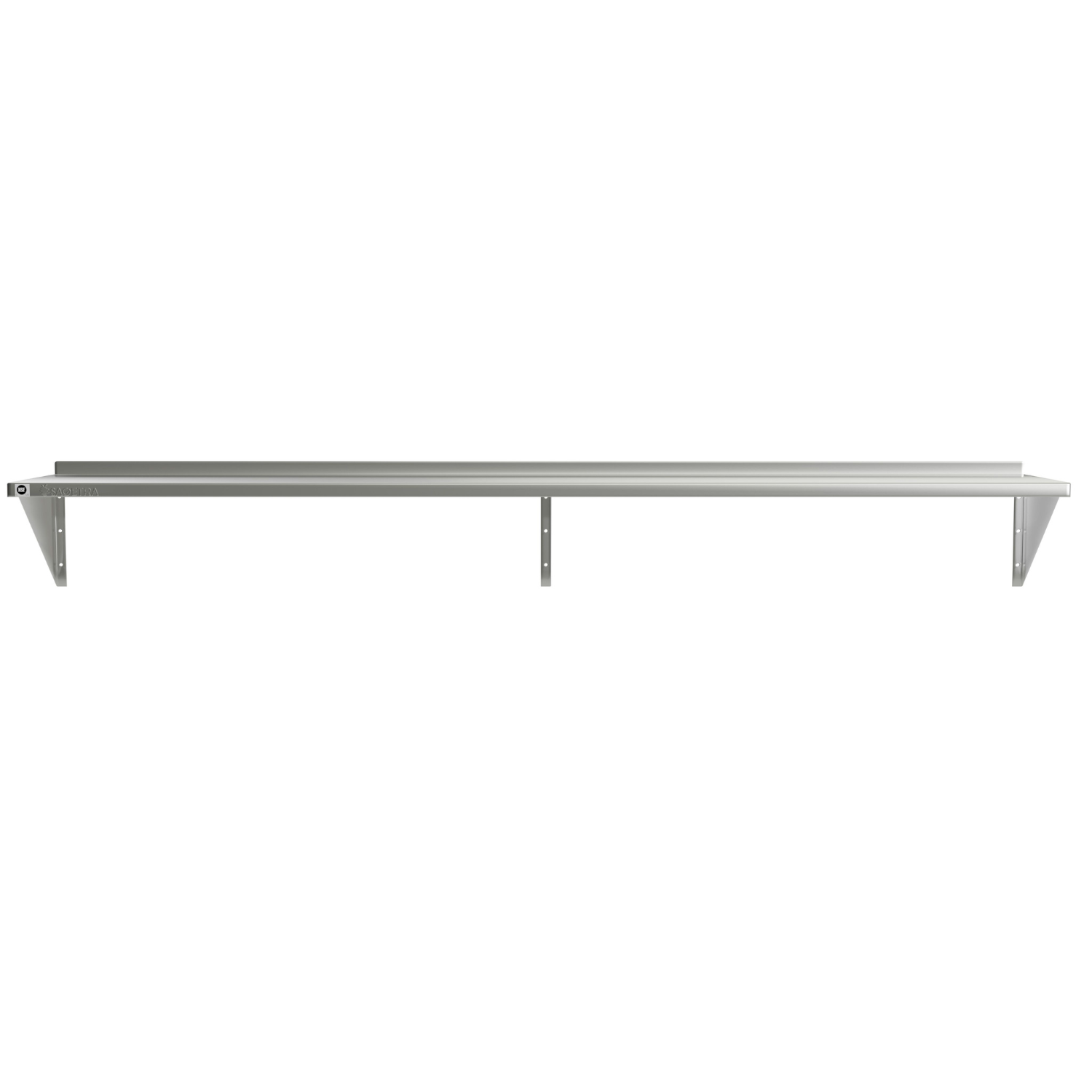 SAGETRA - Étagère Murale en Acier Inoxydable-WALL-SHELF-STAINLESS-STEEL-COSTCO-SAWS1272-3