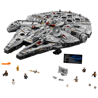 LEGO - Vaisseau Millennium Falcon Star Wars 75192 *Boite Ouverte*-battleship-costco-575192-5075192-3