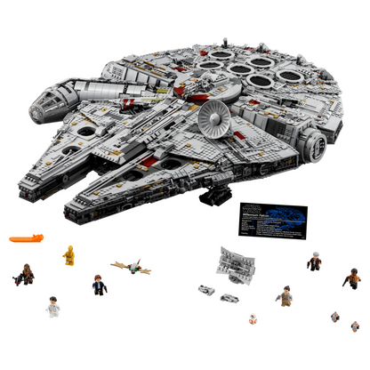LEGO - Série de Collection Ultime Vaisseau Millenium Falcon 75192 et Vaisseau le Dark Falcon 75389 Star Wars *Boites Endommagées*-the-ultimate-collector-series-costco-5075192-3