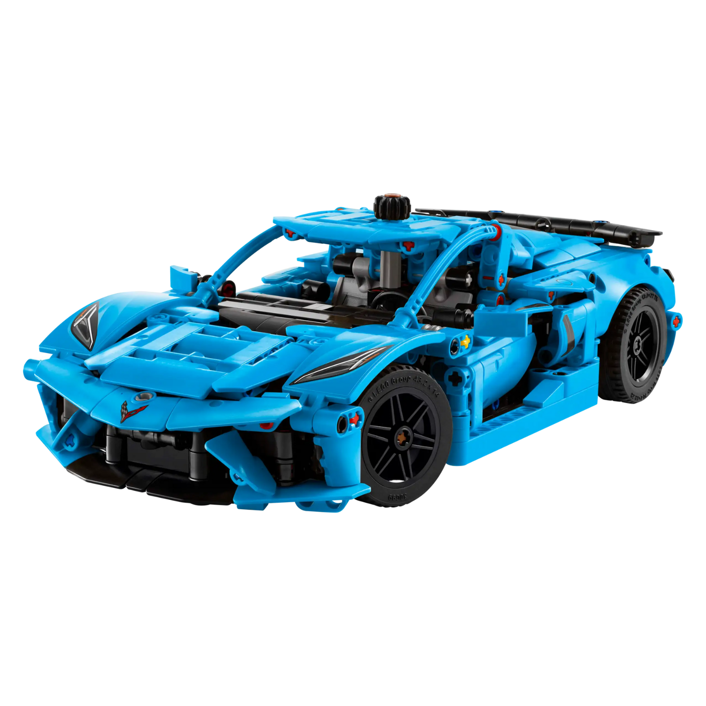 LEGO - Chevrolet Corvette Stingray Bleue Technic 42217 *Boite Endommagée*-costco-2542217-blue-3
