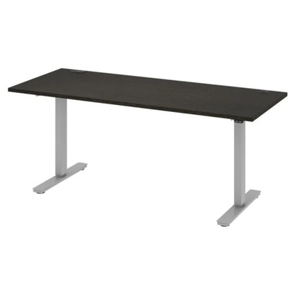BESTAR - Bureau de 72 po à Hauteur Réglable Upstand-DESK-ADJUSTABLE-IN-COSTCO-1411619-GRIS-GREY-3