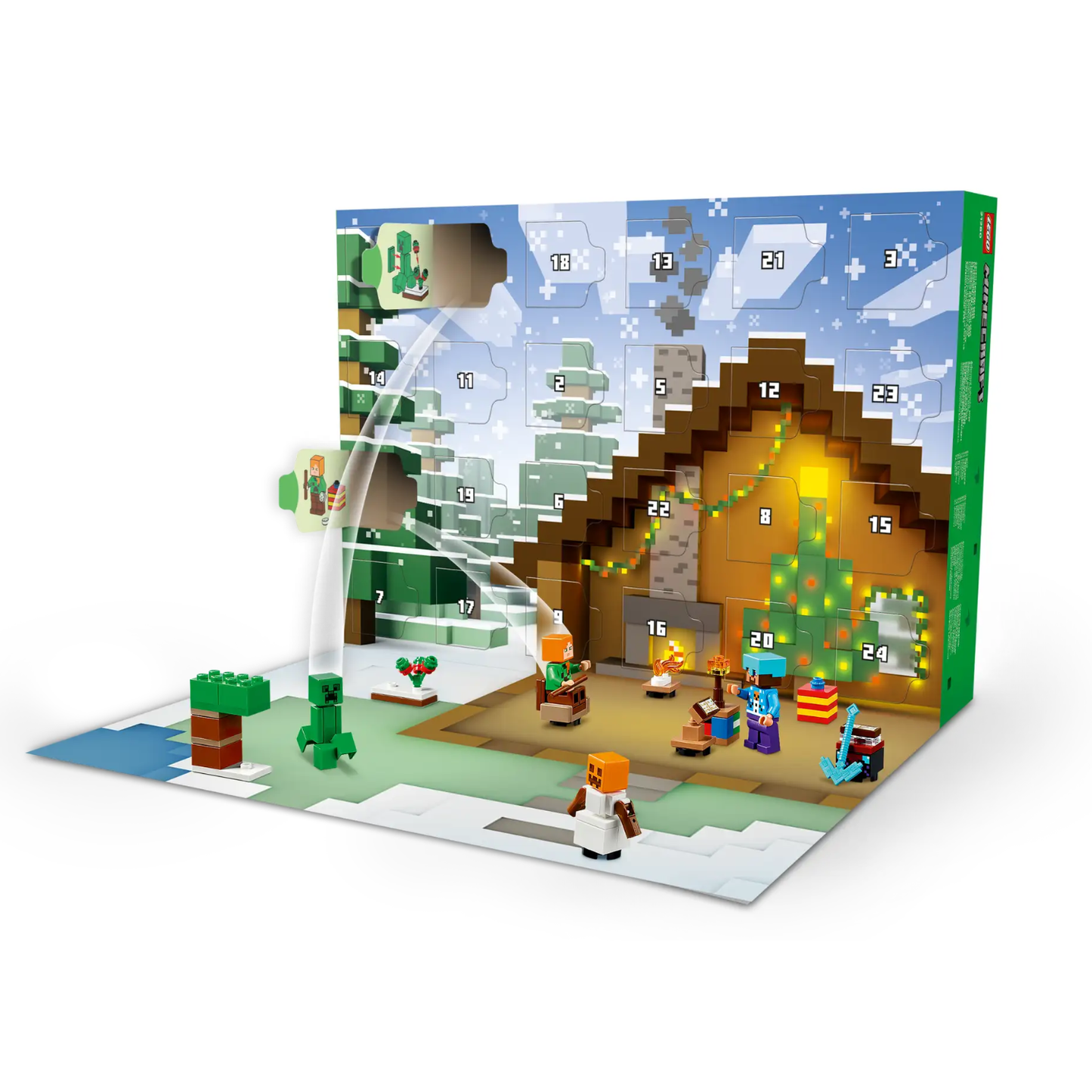 LEGO - Le Calendrier de l'Avent 2025 Minecraft 21280-advent-calendar-costco3