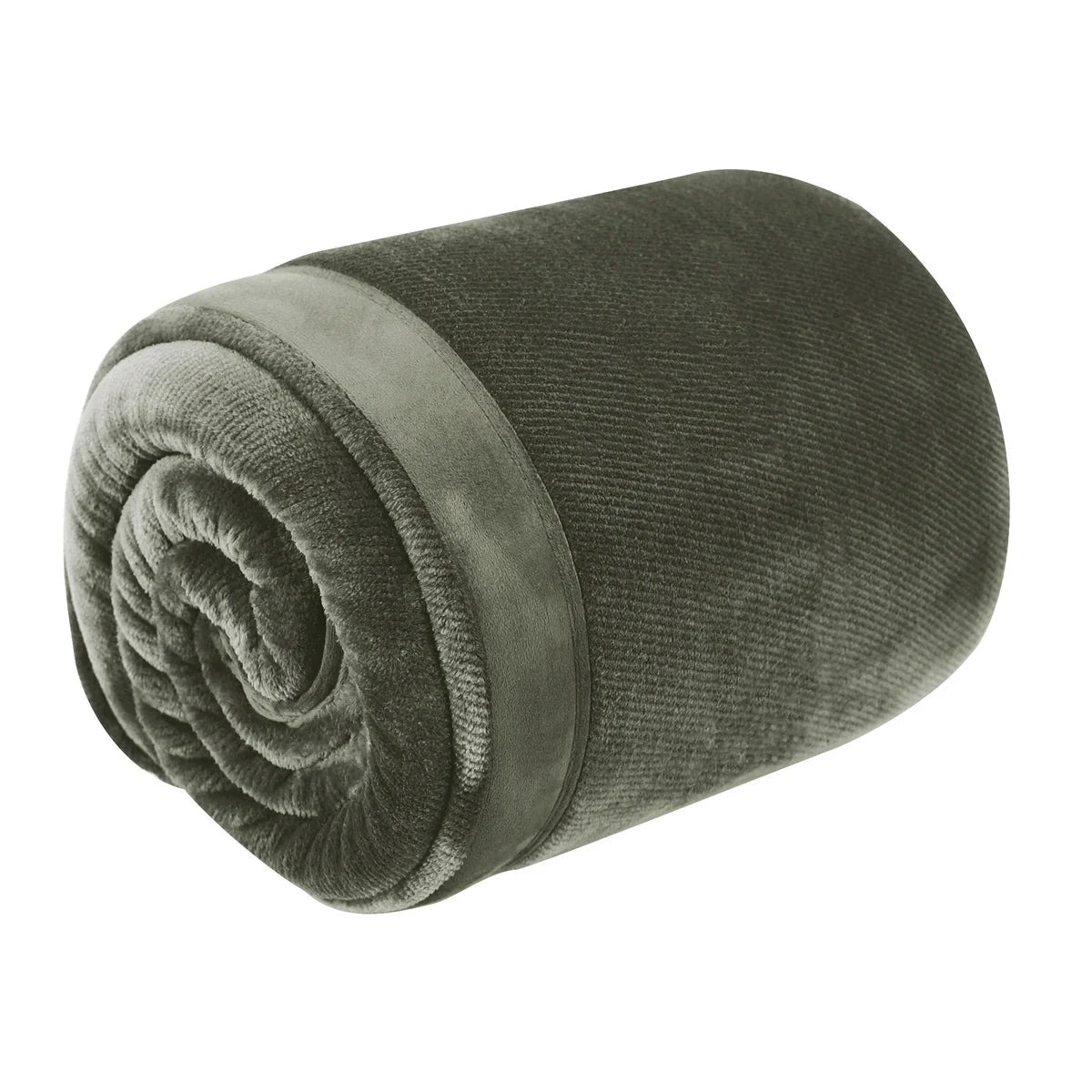 KIRKLAND - Couverture Douce Signature-plush-blanket-green-vert-costco-1725729-4