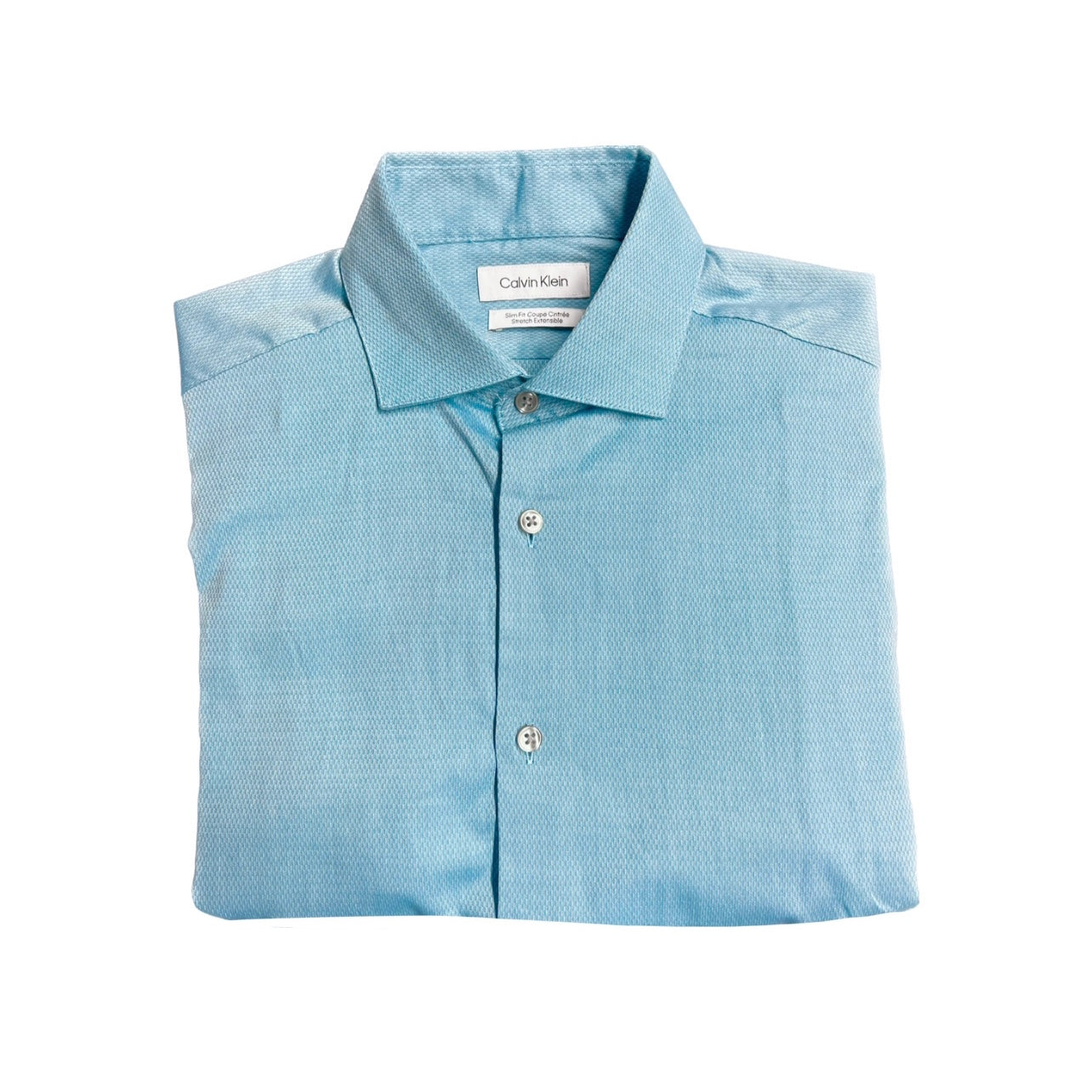 CALVIN-KLEIN-CHEMISE-HOMME-MEN-SHIRT-BUTTON-UP-BLEU