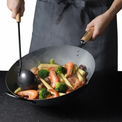 COOK-PAL - Wok de 14,17 po (36 cm) avec Traitement Thermique Spécial-special-heat-treatment-wok-inch-4