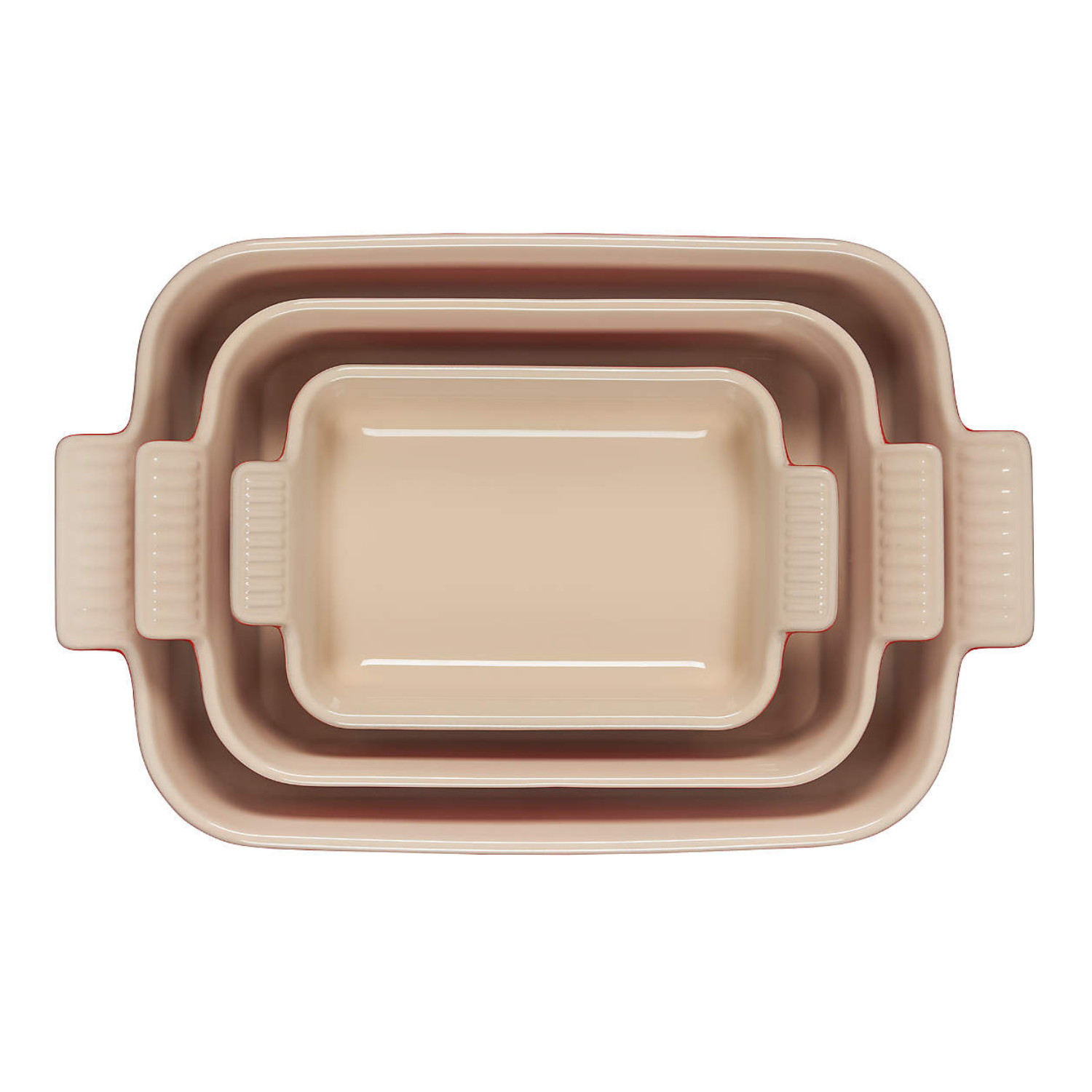 LE CREUSET - Ensemble de 3 Plats Rectangulaires en Céramique-set-of-3-rectangular-dishes-costco-4