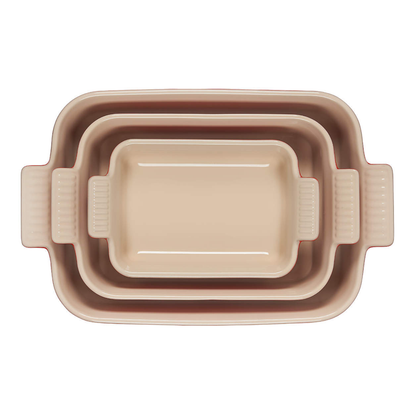 LE CREUSET - Ensemble de 3 Plats Rectangulaires en Céramique-set-of-3-rectangular-dishes-costco-4