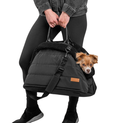 HOTEL DOGGY - Siège d'Auto et Transporteur de Luxe pour Chien-deluxe-car-seat-and-&-carrier-costco-1833892-black-noir-4