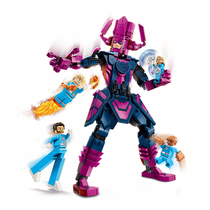 LEGO - Les Quatre Fantastiques Contre la Figurine à Construire de Galactus Marvel *Boite Endommagée*-fantastic-four-vs-galactus-construction-figure-costco-76316-2576316-5