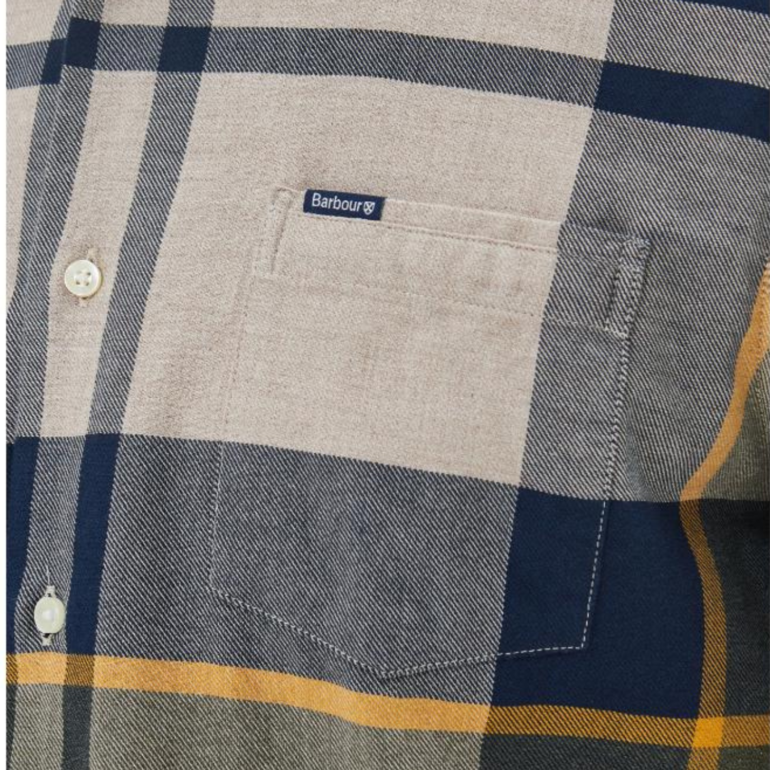 BARBOUR - Chemise Tartan Ajustée pour Homme Dunoon-tailored-shirt-costco-green-vert-1822403-4