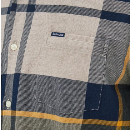BARBOUR - Chemise Tartan Ajustée pour Homme Dunoon-tailored-shirt-costco-green-vert-1822403-4